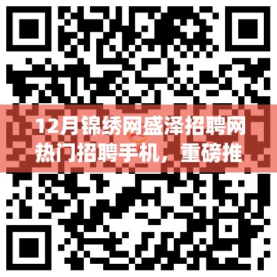 12月锦绣网盛泽招聘网热门手机招聘,求职之路从这里起航