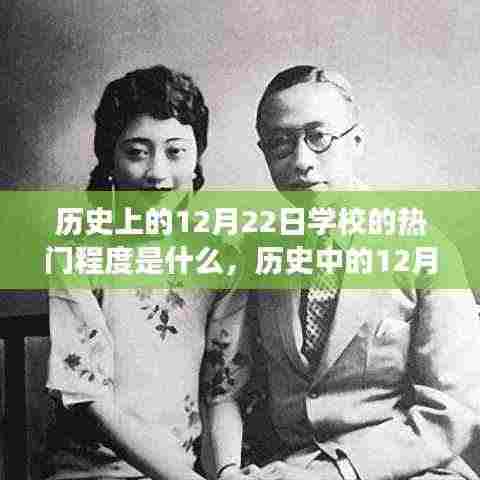 揭秘历史中的学校热门程度变迁，以12月22日为例