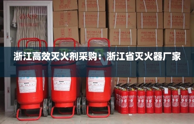 浙江高效灭火剂采购:浙江省灭火器厂家