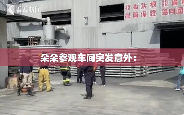 朵朵参观车间突发意外: