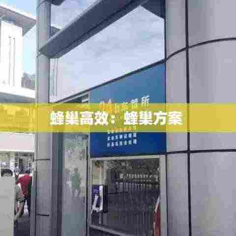 蜂巢高效:蜂巢方案