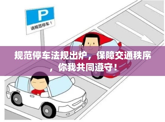 规范停车法规出炉,保障交通秩序,你我共同遵守!