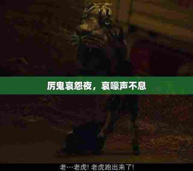 厉鬼哀怨夜,哀嚎声不息