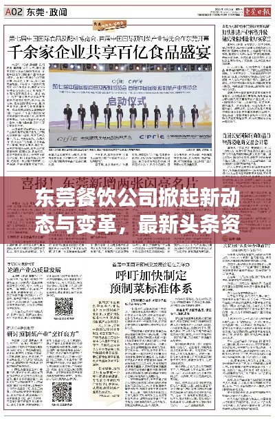 东莞餐饮公司掀起新动态与变革，最新头条资讯